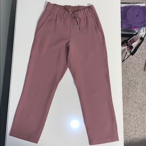 lululemon on the fly cropped pants
